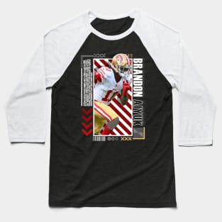 Brandon Aiyuk Paper Poster Version 10 Baseball T-Shirt